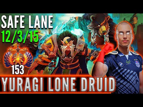 OG.Yuragi  [ Lone Druid ]  Safe Lane Carry Pro Gameplay  [ Patch 7.31d ]  Dota 2 Full Game