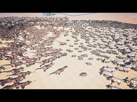 Modern Day Animals Vs Dinosaurs | Ultimate Epic Battle Simulator | UEBS