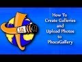 How To Create Galleries And Upload Pictures To Phoca Gallery A Photo Gallery For Joomla