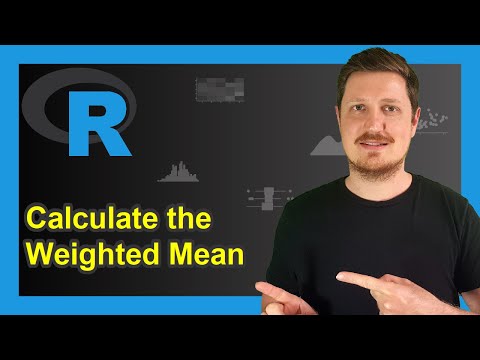 Calculate Weighted Mean in R (Example) | weighted.mean & weightedMean Function [matrixStats Package]