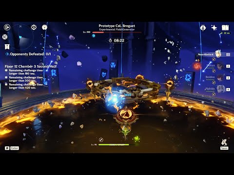 Neuvillette short circuits the Field Generator | Abyss 4.1 | 3/3