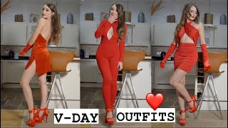 V-DAY Outfits Idea Try On Haul  Anna Zapala