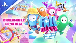 Fall Guys - Trailer de la Saison 4 - Chantier Créatif | PS5, PS4