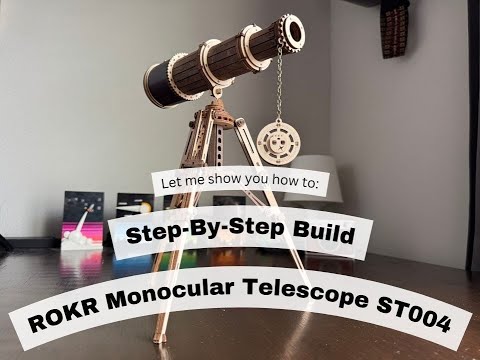 ROKR Monocular Telescope ST004 // Step-by-Step Build and Review@Robotime