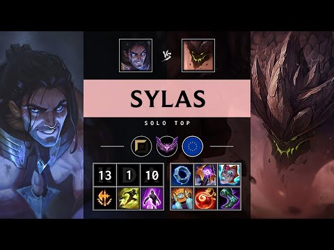Sylas Top vs Malphite - EUW Master Patch 25.12