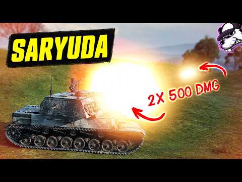 Neuer Battle Pass Reward Jäger "Saryuda" mit 1000 Doppelwums! [WoT - Gameplay - Deutsch]