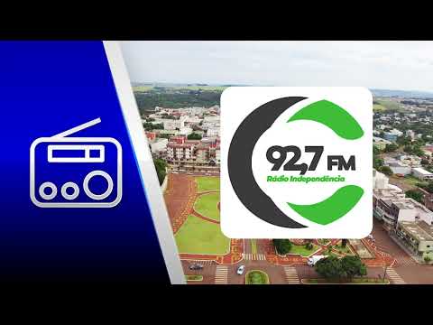 Rádio Independência (Medianeira, PR) - FM 92.7 - Prefixo / Hora Certa