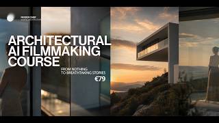 Architectural AI Filmmaking Course — From a Single Image to a Complete Cinematic Film
