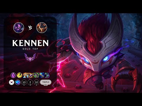 Kennen Top vs Rumble - KR Master Patch 14.1