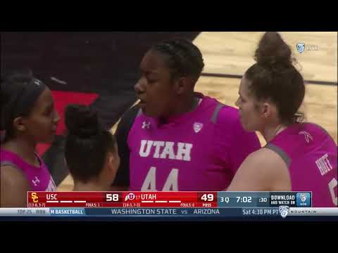 Women's Basketball: USC 84, Utah 80 - Highlights 02/08/19