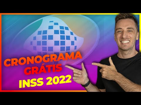 [ATUALIZADO] CRONOGRAMA GRÁTIS PÓS EDITAL DO CONCURSO INSS 2022 - PLANO COMPLETO