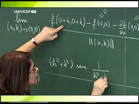 Calculus II - Class 11 - Part 2 - Sufficient conditions for a function of two variables