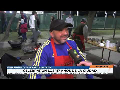 Aranguren: Gran marco de público para festejar los 117 años de la ciudad