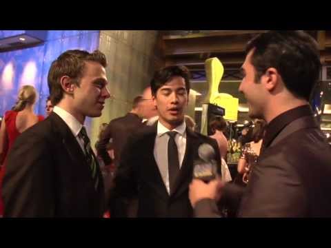 Jordan Rodrigues - The Silic & Lee Show at the Logies 2012