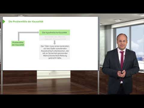 Strafrecht I Objektiver Tatbestand: Die Kausalität mit ihren Problemfällen I RA Stefan Koslowski
