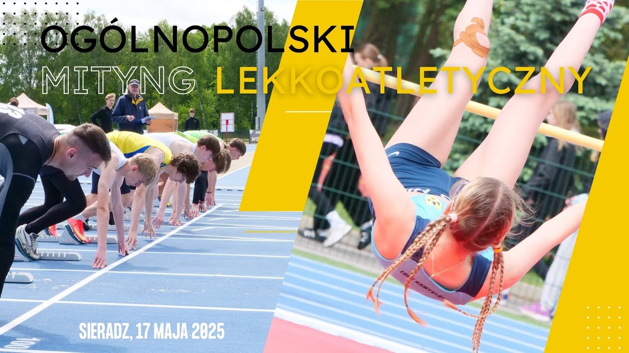 Ogólnopolski Mityng Lekkoatletyczny na stadionie MOSiR Sieradz