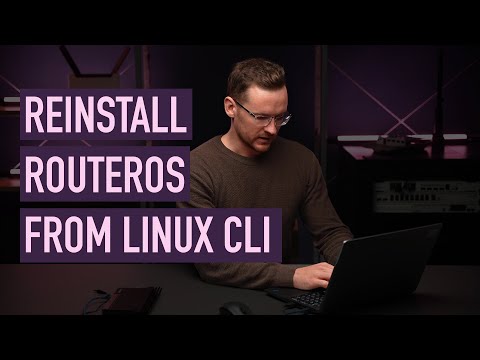 MikroTik reinstallation from Linux command line