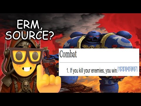 Fact Checking in the 41st Millennium | a Warhammer 40k story