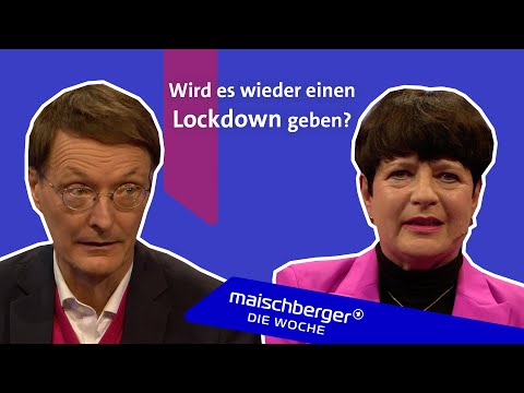 Christine Aschenberg-Dugnus (FDP) und Karl Lauterbach (SPD) im Gespräch | maischberger. die woche