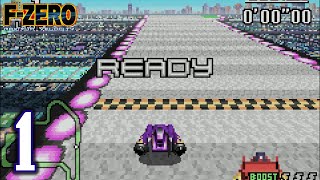 F-ZERO Maximum Velocity NSO Gameplay - Part 1 - Grand Prix: Pawn Standard Hot Violet