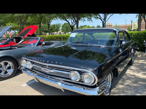 Thumbnail for RARE Mint 1960 Chevrolet Biscayne (Review & Walk Around) Restored with amazing Green FLAKE Color by Chevrolet Biscayne
