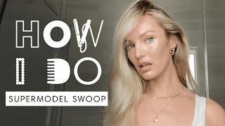 Achieve The Supermodel Swoop With Candice Swanepoel | How I Do | Harper