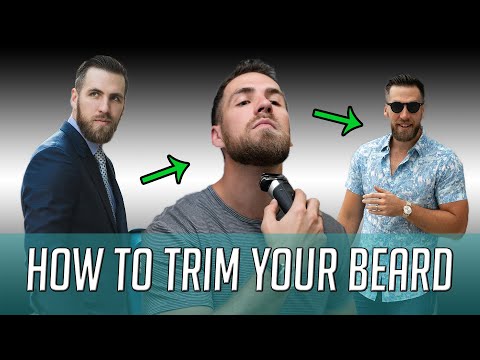 How To Trim Your  Beard At Home SUPER EASY Tutorial