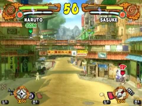 Naruto Shippūden: Ultimate Ninja 4 (PS2 Gameplay)
