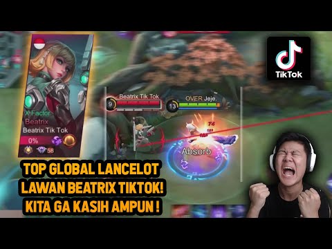 LANCELOT JEJE KETEMU BEATRIX TIKTOK ! JANGAN KASIH AMPUN BOS - Mobile Legends