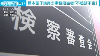 自民派閥の政治資金巡り橋本聖子議員の事務担当者「不起訴不当」　検察審査会(2025年4月28日)