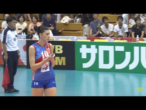 Tijana Boskovic - 2015.08.22 FIVB World Cup Serbia vs China (5-5)