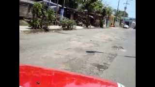 preview picture of video 'Penosa entrada a Santiago Tuxtla, Veracruz'
