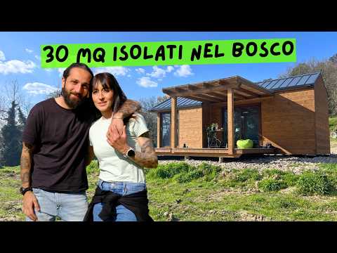 "Mini case di 30mq nel bosco: così abbiamo cambiato vita"