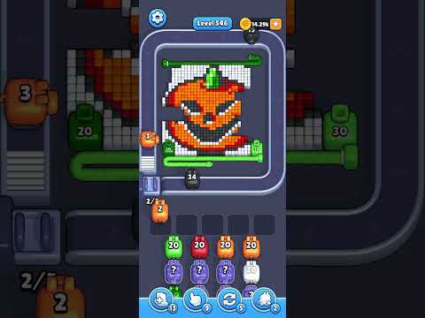 Pixel Flow Level 546 Walkthrough