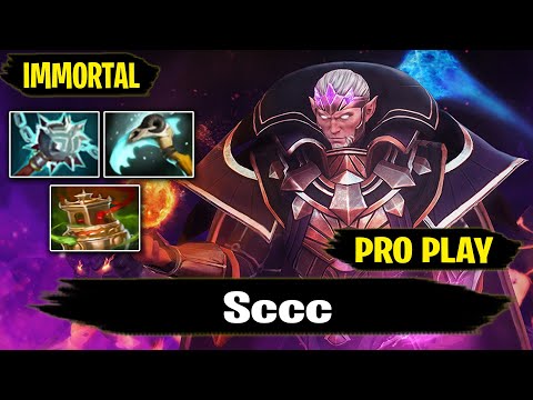 Invoker 7.28 Pro Gameplay by Sccc | IMMORTAL Rank Dota 2 7.28 Gameplay