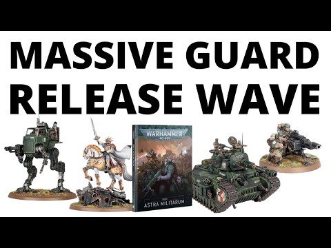 HUGE Astra Militarum Release Wave - Rogal Dorn Prices and MUCH More!