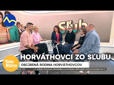 Rodina Horváthovcov v novej sérii Sľubu | Teleráno