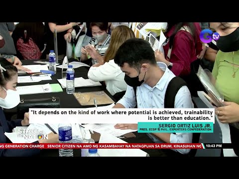 Ilang employer, mas tinitingnan na raw ang potensyal at kakayahan kaysa sa educational… SONA