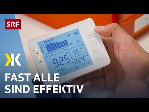 CO2-Messgeräte im Test: Wirksam gegen Viren und «dicke Luft» | 2021 | Kassensturz | SRF