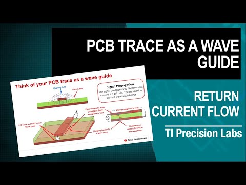PCB trace as a wave guide