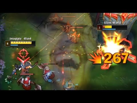 Imaqtpie - PLAYING "QT" AGGRESSIVE IN LANE