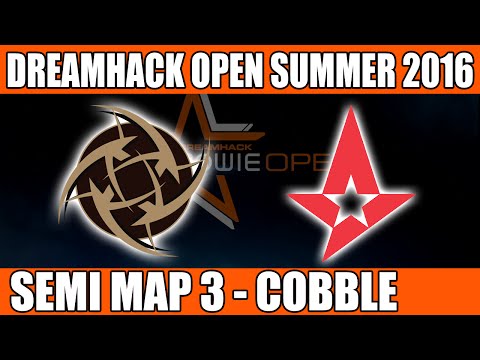 NIP vs Astralis | Semi Final Map 3 (Cobblestone) DreamHack Open Summer 2016 (20th June 2016)