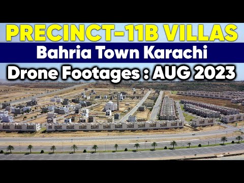 Precinct 11B Latest Development Drone Shoot | Footage Aug 2023 | Bahria Town Karachi