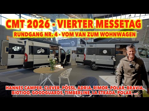 CMT 2026 Messerundgang 4 | Vom 540er bis zum riesen Wohnwagen | Was wollt ihr sehen?