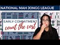 National Mah Jongg League Solitaire 202100405 (2021 card)