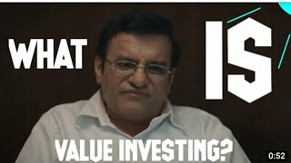 WHAT IS A VALUE OF INVESTING || MILLIONAIRE RK DAMANI || SCAM 1992 || Pratik gandhi || radhakrishna video