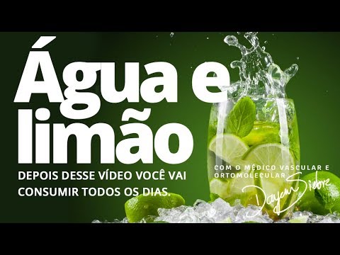 Por que você deve tomar água com limão