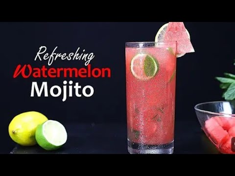 Refreshing Watermelon And Strawberry Juice/ Watermelon Margarita By Digital Ami