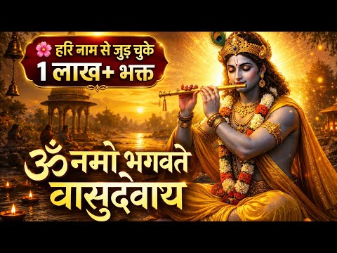 #OmNamoBhagavateVasudevaya 🦚 Powerful a Mantra for Positive Energy 🌎हर दुख का समाधान इस मंत्र में है