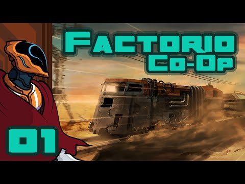 Let's Play Factorio Co-Op - PC Gameplay Part 1 - I Have No Idea What I'm Doing!
